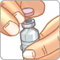 Removing Protective Cap From Vial